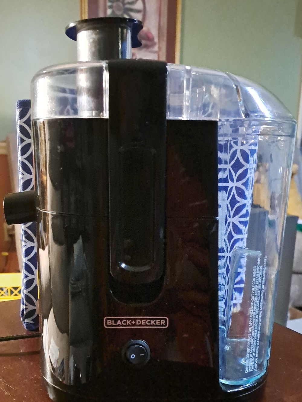 Black & Decker Black Electric Juice Extractor